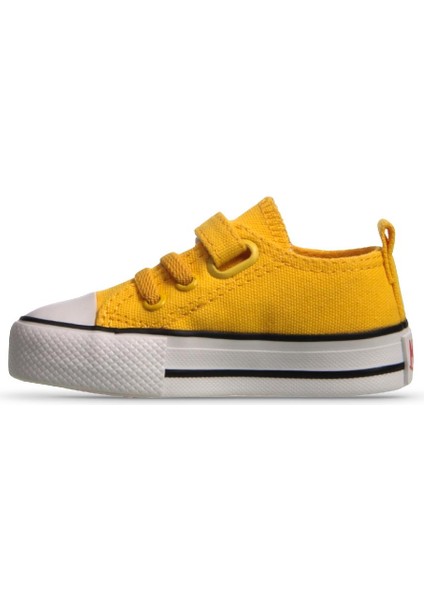 M.P One Mp One Ecoflex Kids Bebek Velcro Sarı Sneaker