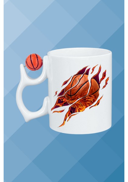 Basketboll Toplu Basket Sever Kupa Bardak Çay Kahve Fincanı-6