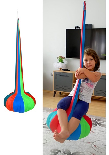 Relax Duyusal Salıncak Çocuk Aktivite Jimnastik Yoga Gelişim Salıncağı Bahçe Oda Salıncağı