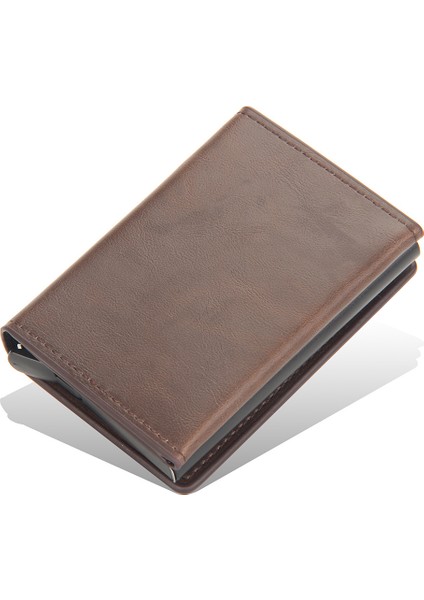 Erkek Anti-Manyetik Alüminyum Kasa Kartlık Avrupa ve Amerika Kartlık Manyetik Tokalı Kartlık (Yurt Dışından)