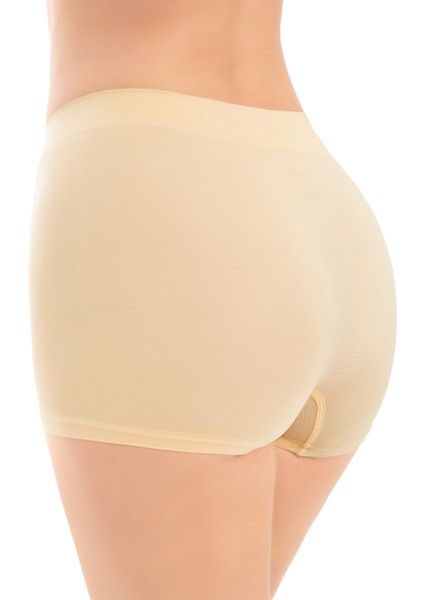 Cottonhill Premium - Kadın Ten Ultra-Rahat Seamless Boxer fırsatları