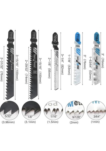 Acks Yüksek Li Hcs Hss Taşlanmış Dişler Düz Kesim T-Şank Jig Testere Bıçağı Ahşap Için (Yurt Dışından) fiyatları