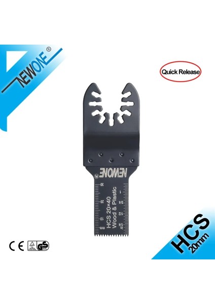 Gümüş Tarzı 1 Bilgisayar Newone Hızlı Açılan Hcs Standart Salınımlı Testere Bıçağı Çok Fonksiyonlu Aletler Için Yenileyici Testere Bıçakları Kesim Woodsoft Metal (Yurt Dışından)