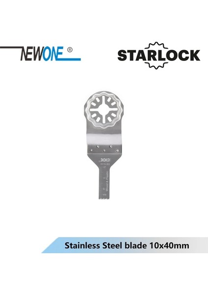 Ss 10X40MM Tarzı Newone Starlock Paslanmaz Steeldiamond Testere Bıçakları Elektrikli Güç Salınımlı Aletler Çok Amaçlı Renovator Giyotin Bıçaklarına Uygundur (Yurt Dışından)