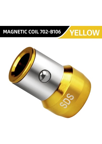 Sarı Tarzı Wosaı Evrensel Manyetik Halka Alaşım Manyetik Halka Tornavida Uçları Güçlü Magnetizer Matkap Ucu Toplu Kafa Manyetik Halka (Yurt Dışından)