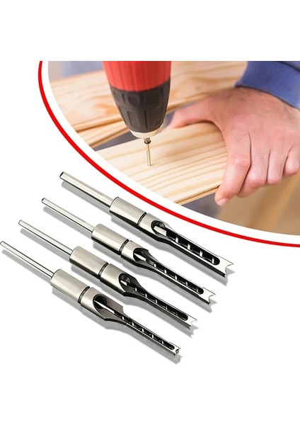 10MM Tarzı Justınlau Hss Kare Delik Matkap Ağaç Işleme Matkap Araçları Burgu Zıvana Açma Keski Matkap Seti Dıy Mobilya Kare Ağaç Işleme Matkap (Yurt Dışından) fırsatları