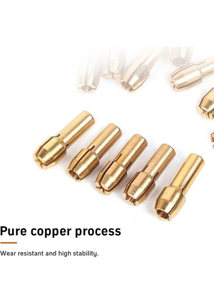 Lot Mini Matkap Pirinç Pens Chuck Dremel Döner Alet Için Pirinç ve Dremel Aksesuar Seti Için Somun (Yurt Dışından) modelleri