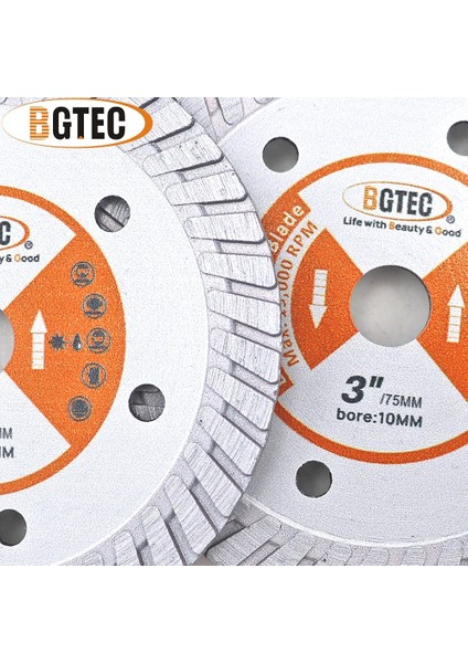 1 Adet Beton Kesme Tarzı Bgte DIA75MM BORE10MM Kesme Diski Farklı Amaçlı Ahşap Çelik Metal Beton Granit Taş Mini Öğütücü Testere Bıçağı (Yurt Dışından) modelleri