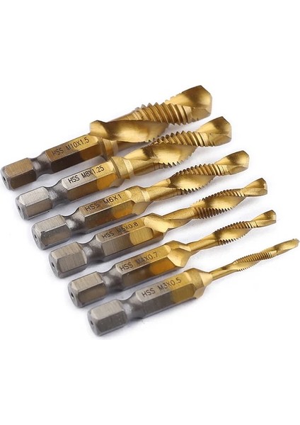 Altın Tarzı Rew Kılavuz Matkap Uçları Hss Kılavuzları Havşa Çapak Alma Seti Metrik Kombinasyon Ucu Yüksek Hız Çeliği In Hızlı Değişim Altıgen (Yurt Dışından) fiyatları