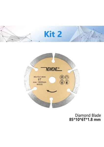 Haki Tarzı Newone Nitrür Kaplama Hss Mrcular Testere Bıçağı Woodmetal Kesici Ct Ahşap Kesme Diski Testere Bıçağı (Yurt Dışından)