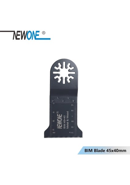 Bım 45X40MM Stili Newone mm Bi-Metal Salınımlı Çok Amaçlı Testere Bıçakları Bım Bıçağı Ahşapplastikmetal Kesme Elektrikli Alet Aksesuarları (Yurt Dışından)