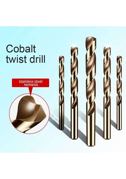 5.5mm 1 Adet Stil Twist Matkap Ucu M35 Kobalt Içeren Tungsten Çelik Elektrikli Matkap Ucu Süper Sert Alaşımlı Çelik Için Evrensel Delme Seti (Yurt Dışından)