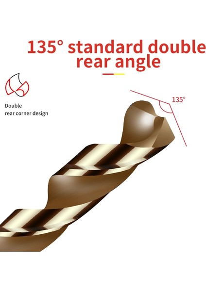 4.2mm 2 Adet Stil Twist Matkap Ucu M35 Kobalt Içeren Tungsten Çelik Elektrikli Matkap Ucu Süper Sert Alaşımlı Çelik Için Evrensel Delme Seti (Yurt Dışından) fırsatları
