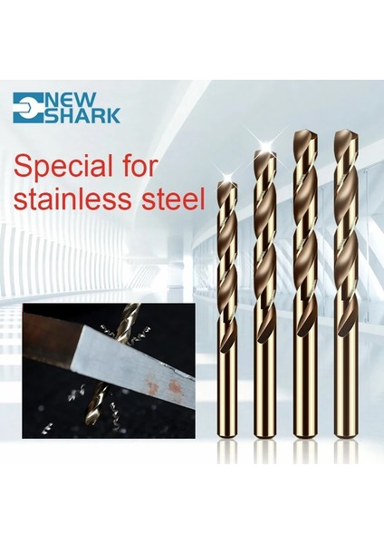 5.2mm 1 Adet Stil Twist Matkap Ucu M35 Kobalt Içeren Tungsten Çelik Elektrikli Matkap Ucu Süper Sert Alaşımlı Çelik Için Evrensel Delme Seti (Yurt Dışından)