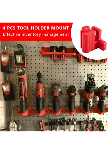 Turuncu Tarzı Elektrikli Alet Tutucu Duvar Montaj Makinesi Depolama Rafı Pil Sabitleme Cihazları Milwaukeedewaltboschmakita Elektrikli El Aletleri (Yurt Dışından)