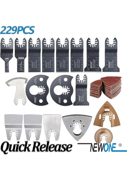 Gümüş Tarzı 229 Çeşitli Metal Ahşap Hızlı Bırakma Çardak Evrensel Fit Çok Aracı Salınımlı Çok Amaçlı Ahşap Testere Bıçağı, Bir Multimaster Için, (Yurt Dışından)