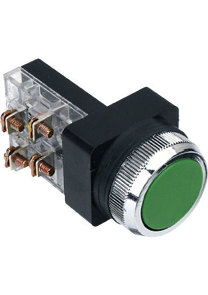 D30 Buton Çıkık Yaylı No+Nc Yeşil MBW-31350