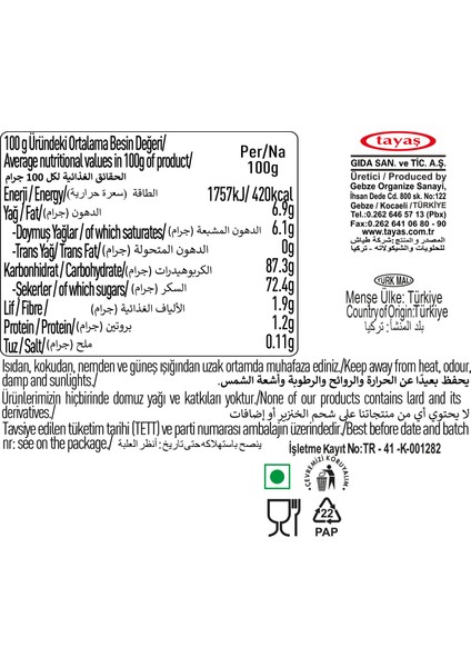 Coffee Intense Kahve Aromalı Sert Şeker 1 Kg Poşetli