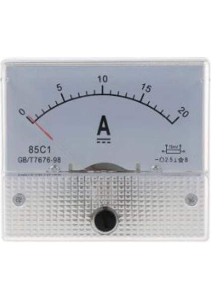 Ampermetre Analog 60X60MM 1ADC PAD-60000