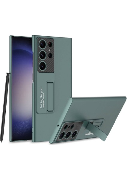 Samsung Galaxy S24 Ultra Uyumlu Standlı Telefon Kılıfı