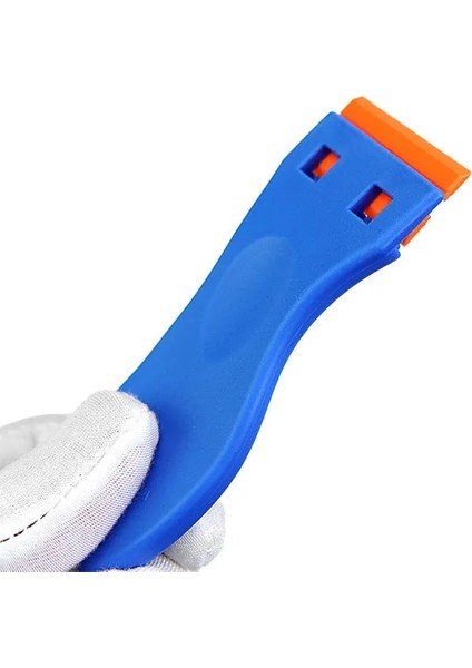 Lastik Saplı Cam Temizleme Kazıyıcı Macun Bıçağı Cam Karo Otomobil Filmi Yapıştırma Aracı Için Uygundur Zamk Giderme Kürek (Yurt Dışından)