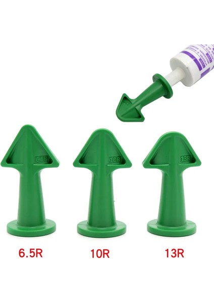 Aulk Nozul Kazıyıcı Seti Yeniden Kullanılabilir Mastik Açı Kazıyıcı Silikon Harç Kalafat Araçları 6.5rrr (Yurt Dışından)