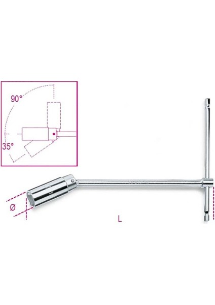 957 16 Mafsallı Buji Lokması 16MM 5/8''