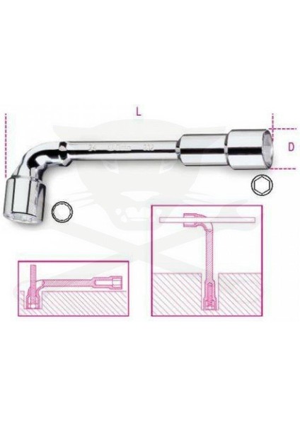 932 Pipo Anahtar 22X22 mm