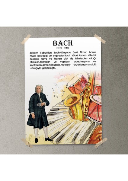 Bach Posteri - PO563 fırsatları