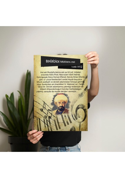 Buhurizade Mustafa Itri Posteri - PO552