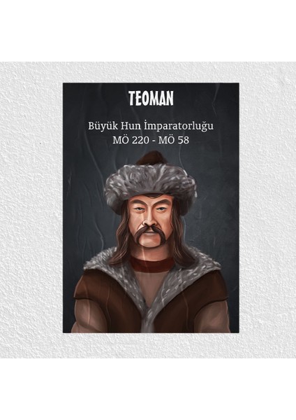 Büyük Hun Imparatorluğu - Teoman Posteri - PO516
