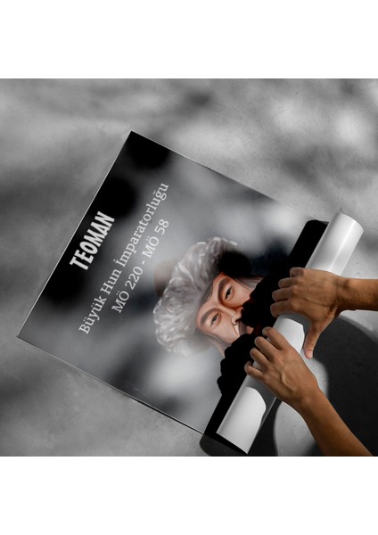 Büyük Hun Imparatorluğu - Teoman Posteri - PO516 modelleri
