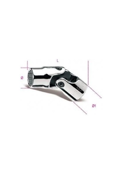 910AS-SN Mafsallı Lokma 7/16''
