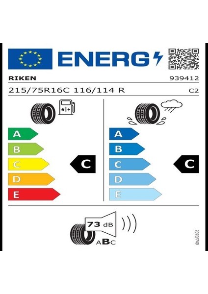 215/75 R16C 116/114R Cargo Speed Evo Hafif Ticari Yaz Lastiği ( Üretim Yılı: 2024 )