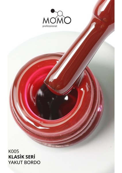 Kalıcı Oje K005, Yakut Bordo, 4 ml