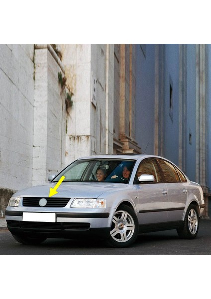 Vw Passat B5 1997-2000 Ön Panjur Izgarası Siyah 3B0853653C