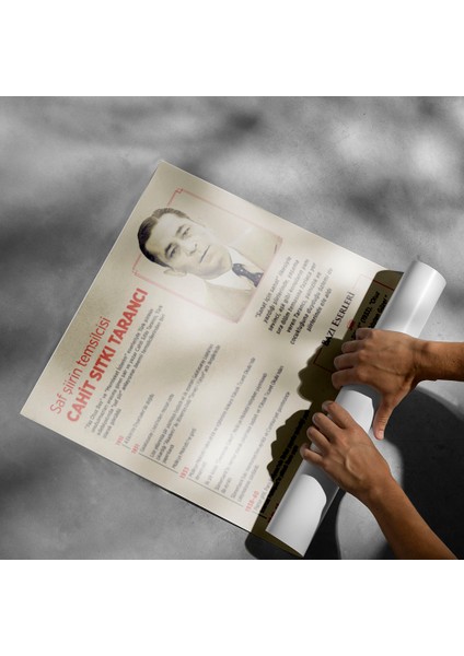 Cahit Sıtkı Tarancı Posteri - PO793 modelleri