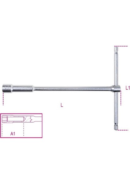 949 T Derin Lokma Anahtar 12MM