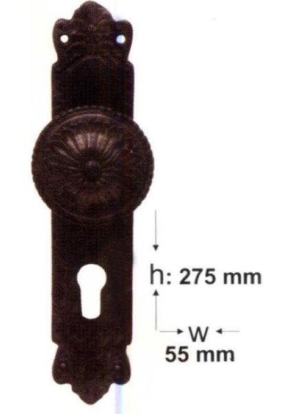 Antik Bronz Açarlı Kol A-159