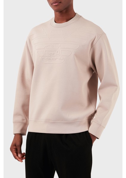 Pamuk Karışımlı Bisiklet Yaka Regular Fit Sweat Erkek Sweat 3D1MDX 1jhsz 0178