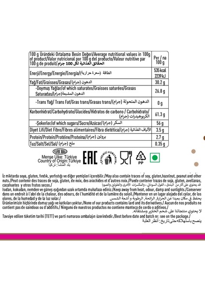 Orient Karışık Meyveli Çikolata 1 Kg