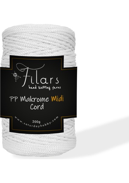 Pp Makrome Mıdı Cord 200 Gram