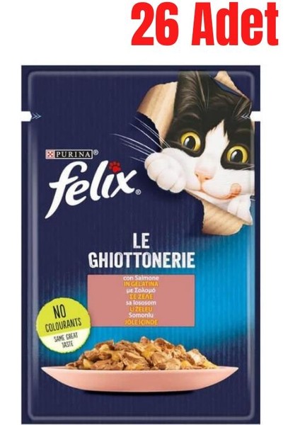 Somonlu Yaş Kedi Konservesi 85 gr x 26 Adet