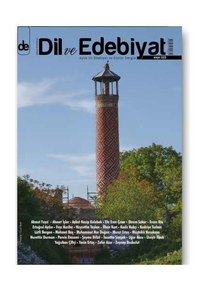 Dil ve Edebiyat 163. Sayı Temmuz 2022