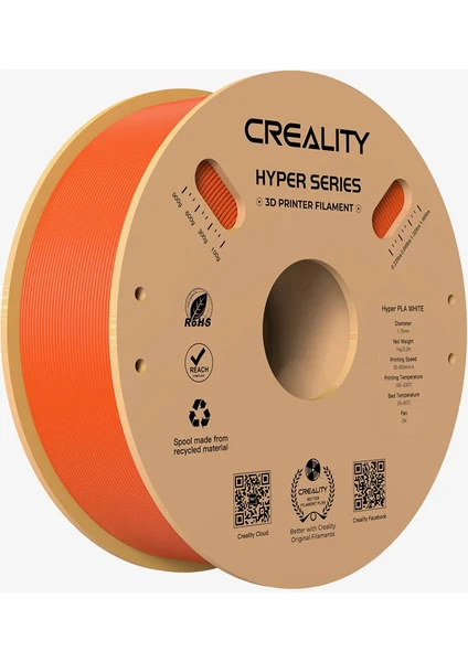 Hyper Pla Filament Turuncu 1.75MM 1kg