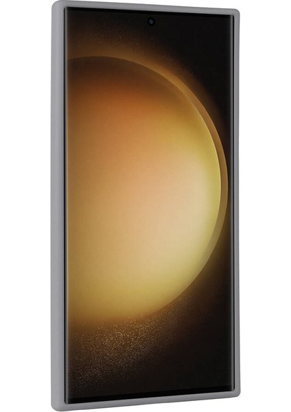 Galaxy S24 Ultra Kılıf Parlak Taşlı Tasarım Pırlanta Kapak Gri modelleri