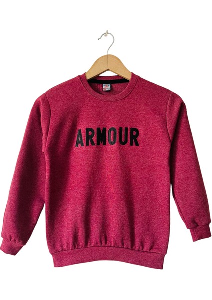 Içi Polarlı 2 Iplik Silikon Baskılı Çocuk Sweatshirt modelleri