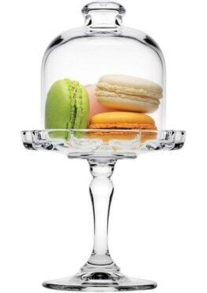 Mini Pattiserie Ayaklı Servis Servis Tabağı ve Kapağı 96457