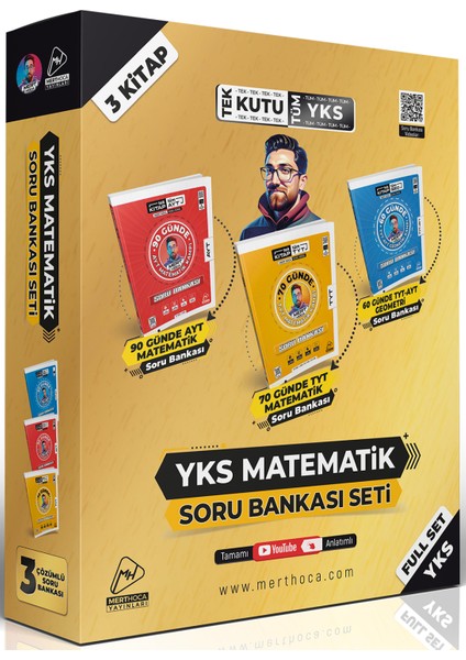 2024 YKS TYT – AYT Matematik Soru Bankası Seti