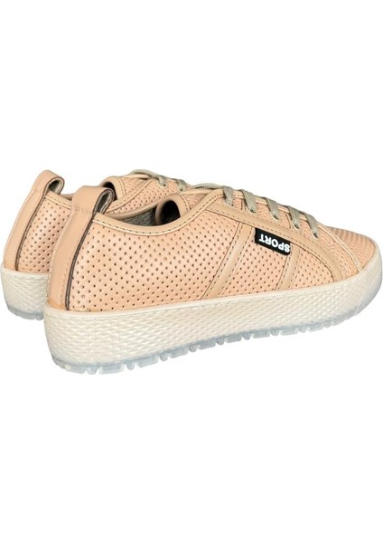 Bağcıklı Kadın Spor Ayakkabı BEJ fırsatları